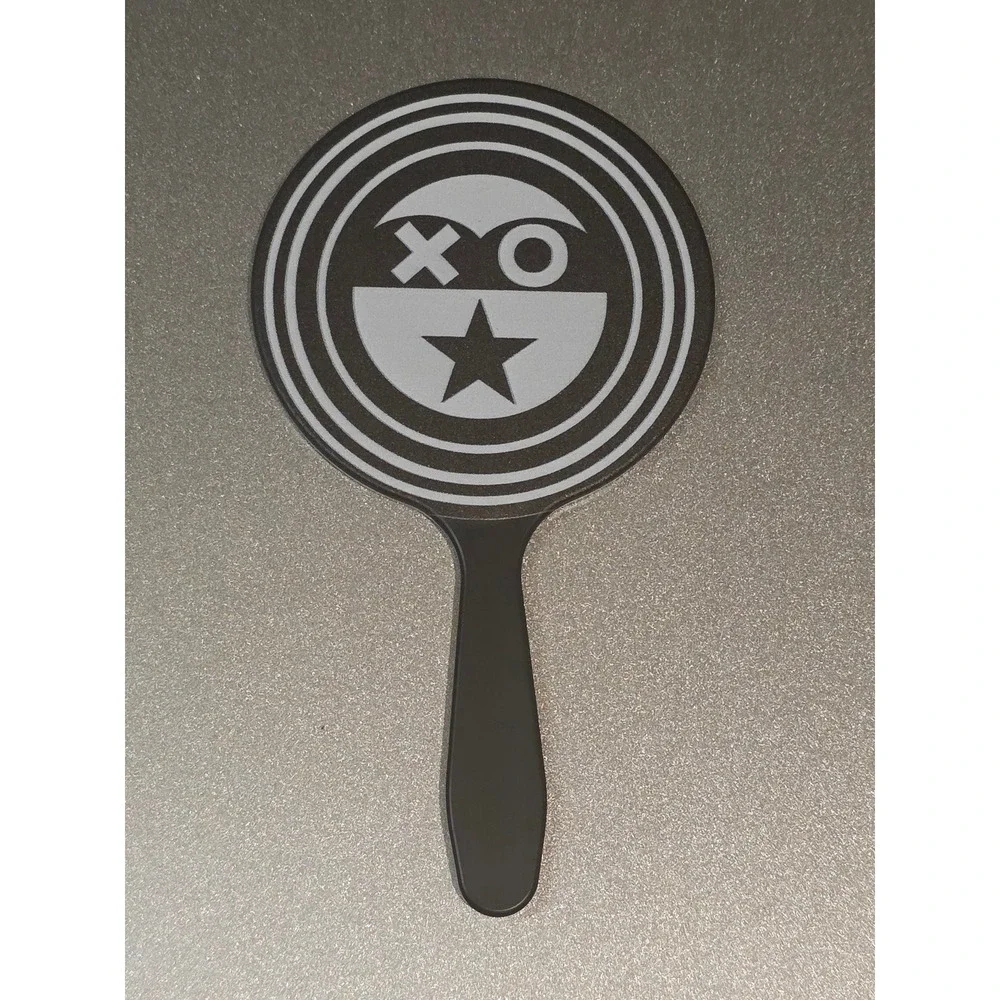 Verosika Mayday XO Helluva Boss Mini Mirror Black & White Handmade